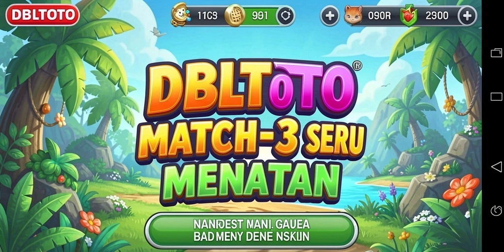 Tampilan gameplay DBLTOTO yang seru dan penuh warna.