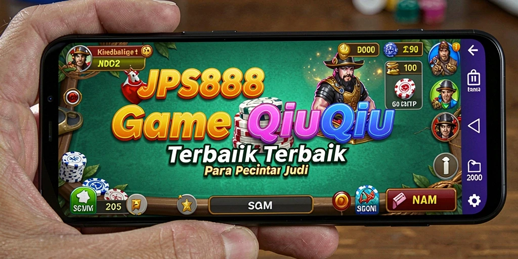 Screenshot gameplay JPS888 menampilkan aksi seru permainan QiuQiu.