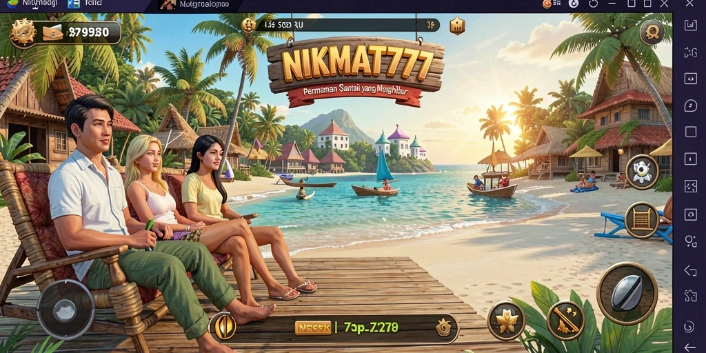Tampilan menarik dari gameplay NIKMAT777 yang menghibur.
