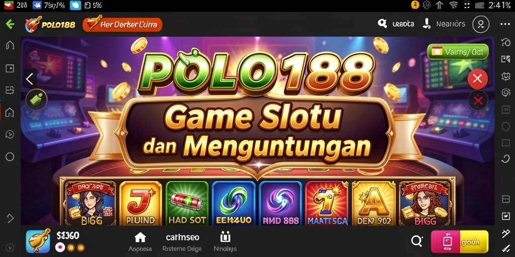 Tampilan permainan Slot yang menarik dan penuh warna.
