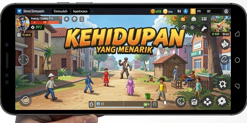 Screenshot PP7 menampilkan gameplay yang seru dan interaktif.