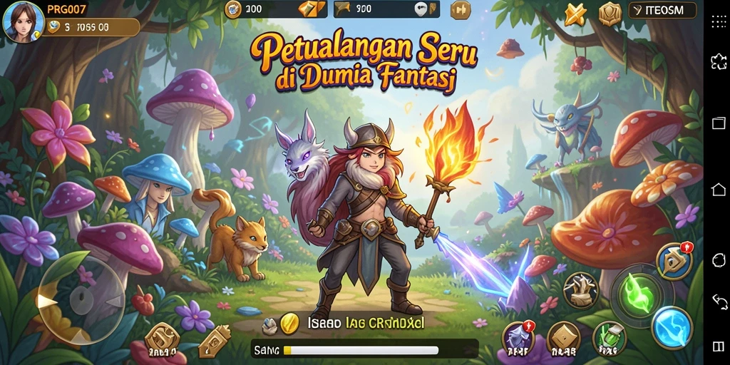 Cuplikan gameplay seru dari PRG007 menunjukkan petualangan menegangkan.