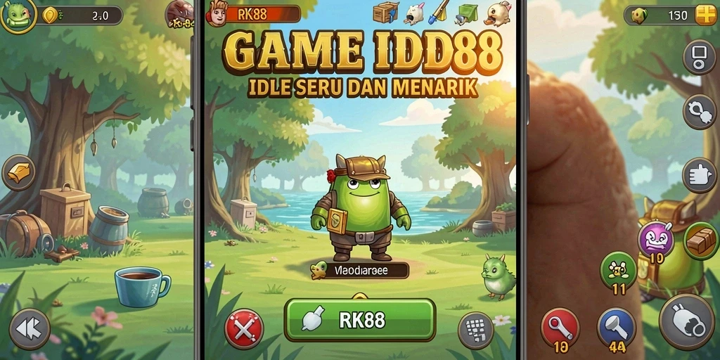 Tampilan gameplay RK88 yang menarik dan adiktif.