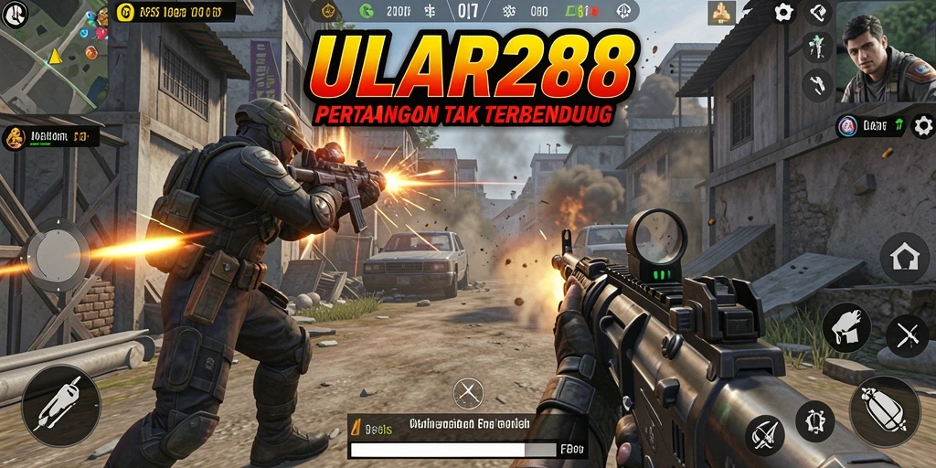 Tampilan menegangkan dalam gameplay ULAR288 yang penuh aksi.